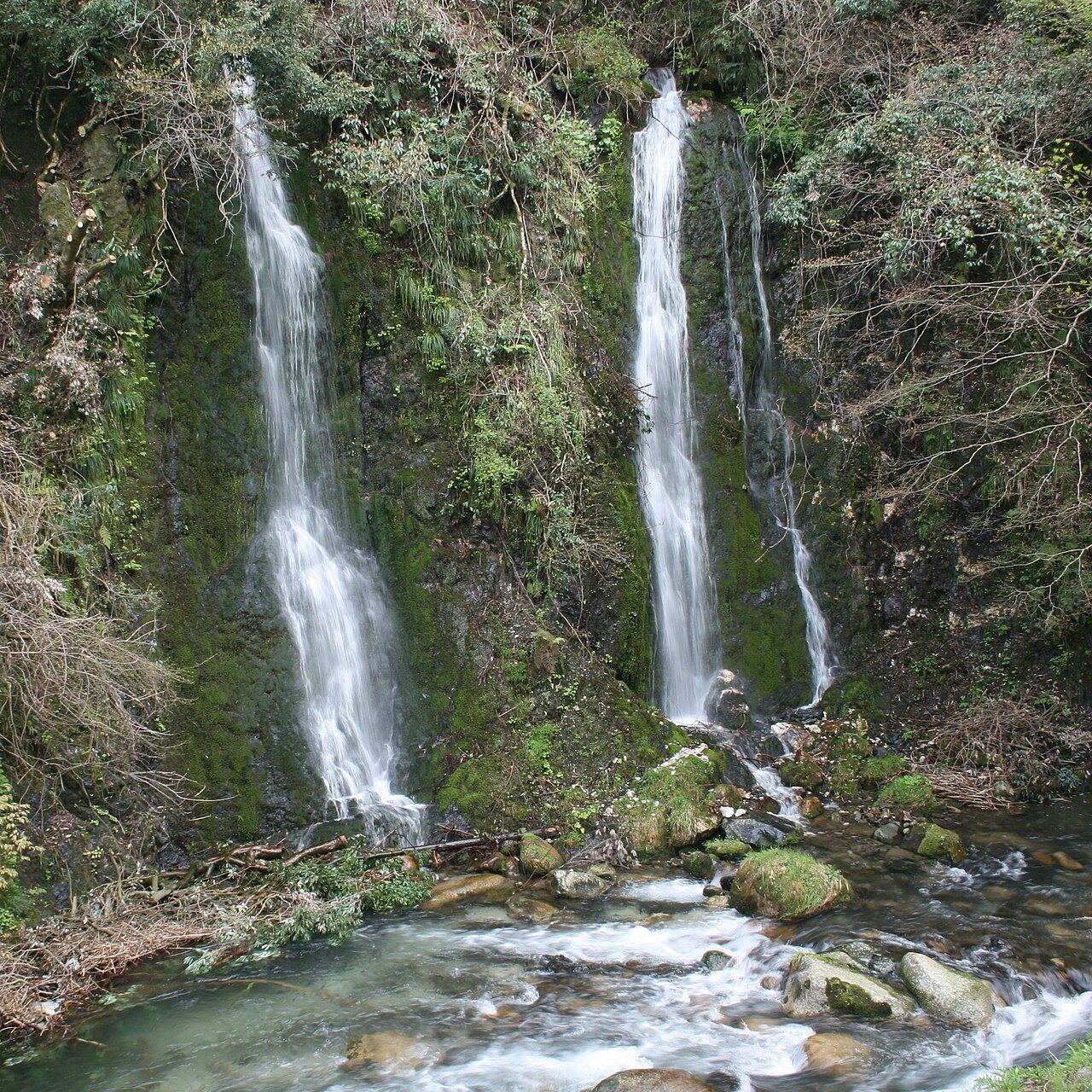 夫婦滝（熊本県阿蘇郡南小国町）