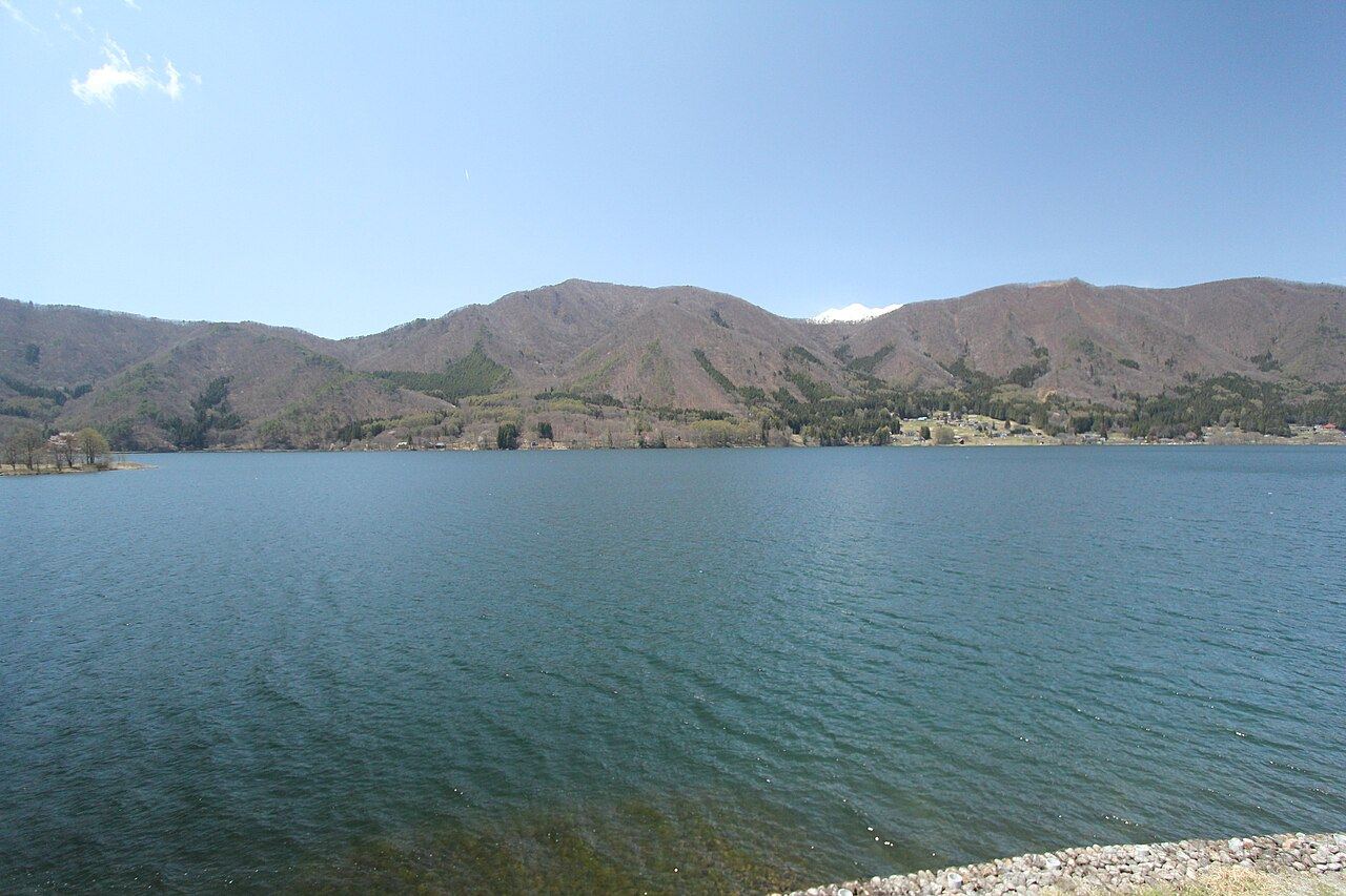 木崎湖（長野県大町）