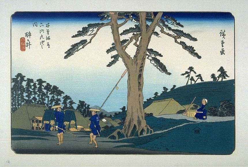 醒井宿（滋賀県米原市）