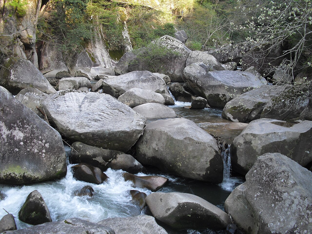 鬼の舌震（島根県）
