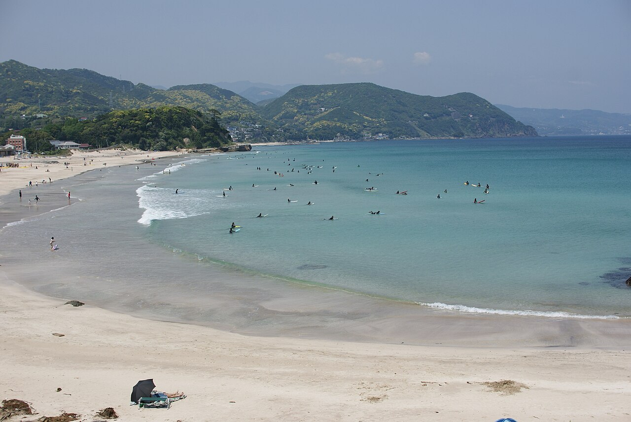 白浜大浜海水浴場（静岡県）
