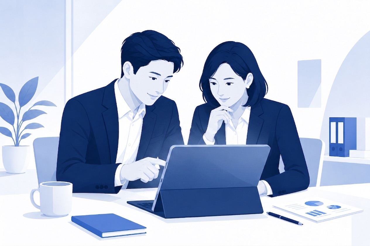無料相談の打ち合わせイメージ